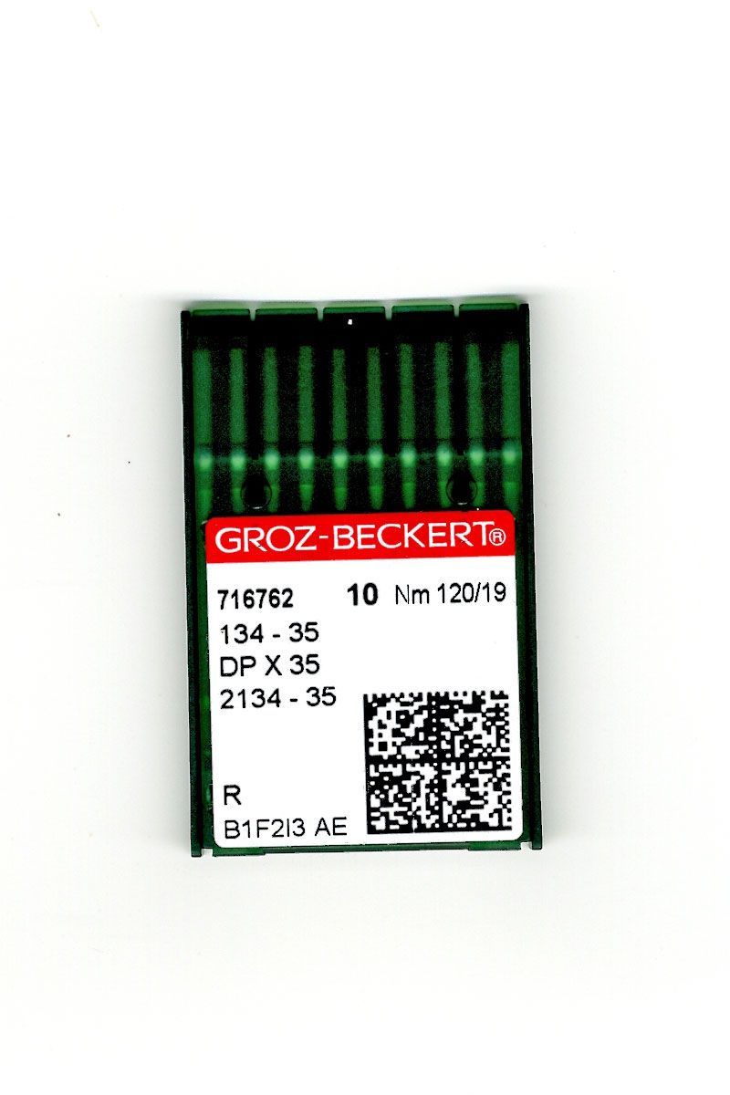 Nr. 120 System 134/35 R Nähmaschinennadeln Groz-Beckert 10 Stk. 