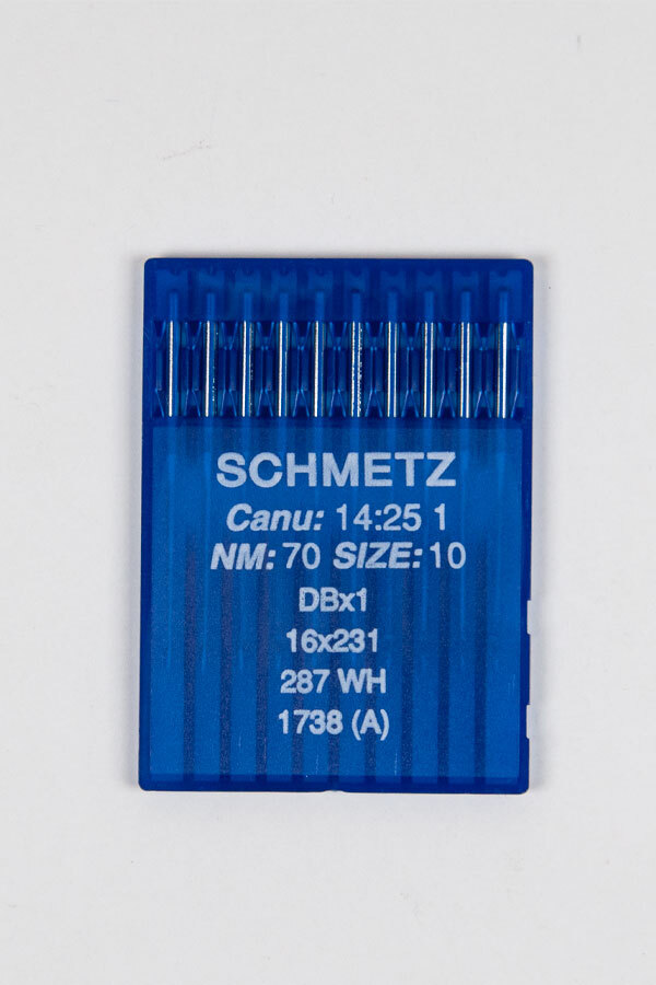 DBx1, 16x231, 287 WH, 10 Stk. Industrienadeln Schmetz