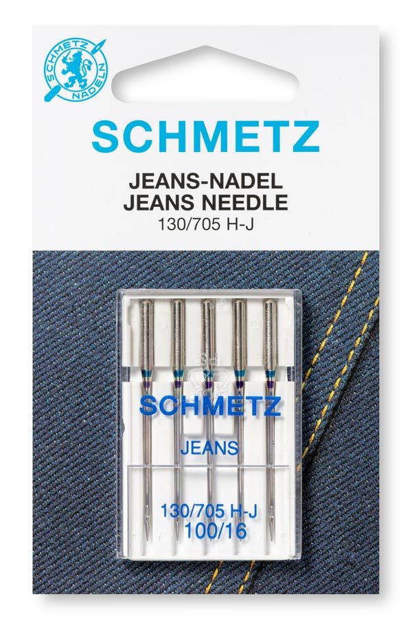 Jeans 5 Stk 130/705 Nähmaschinennadeln Schmetz 