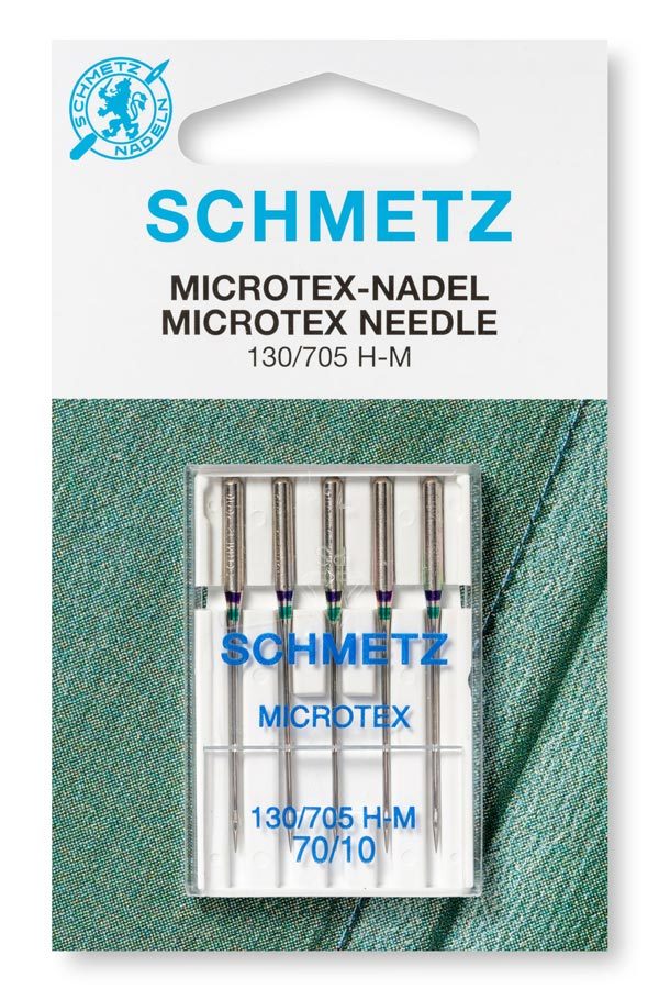 Microtex 5 Stk 130/705Nähmaschinennadeln Schmetz 