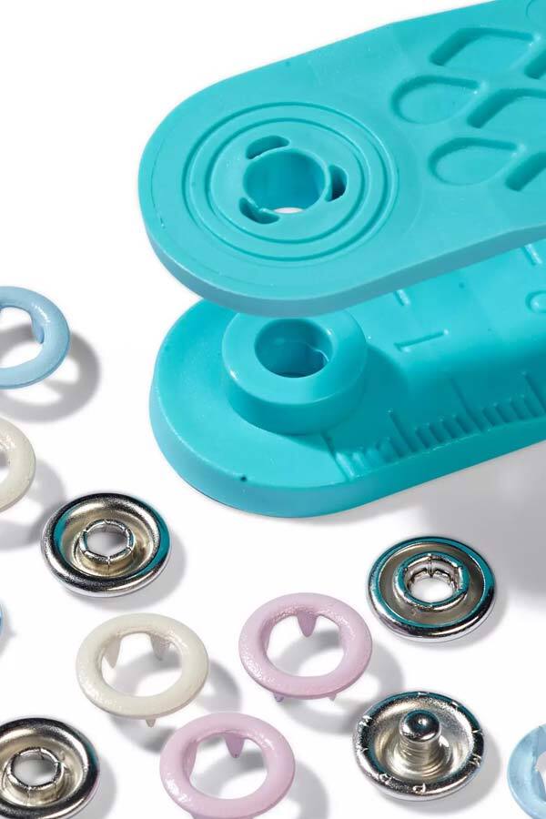 Prym Jersey Druckknöpfe farbig, 8mm, 390700