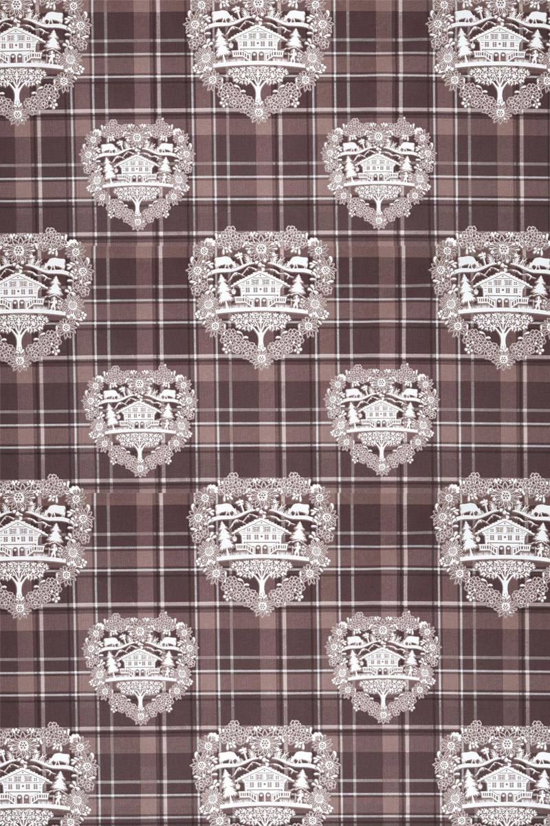 Alpenherz Karo - 100% Baumwolle - Spezialangebot