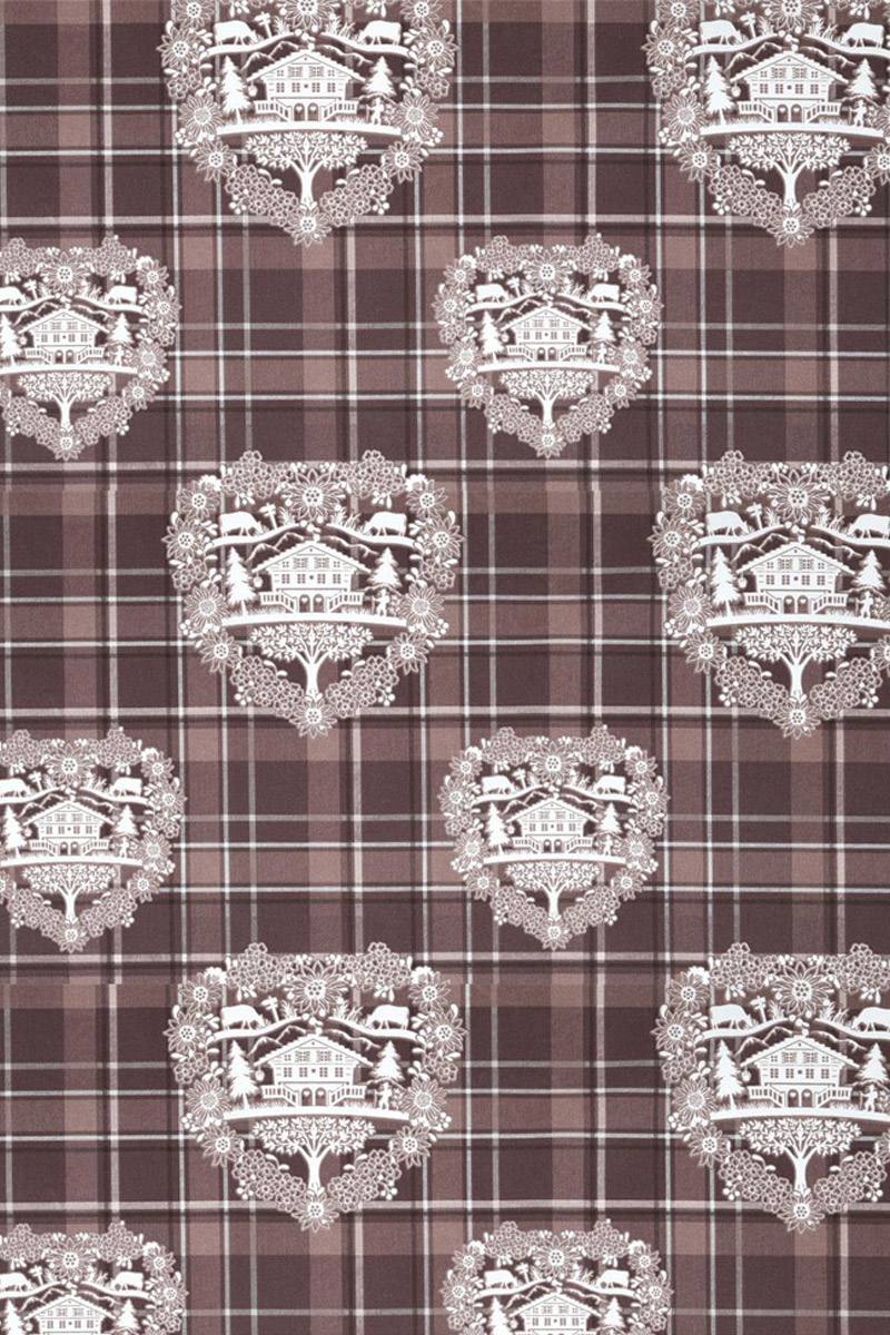 Alpenherz Karo - 100% Baumwolle - Spezialangebot