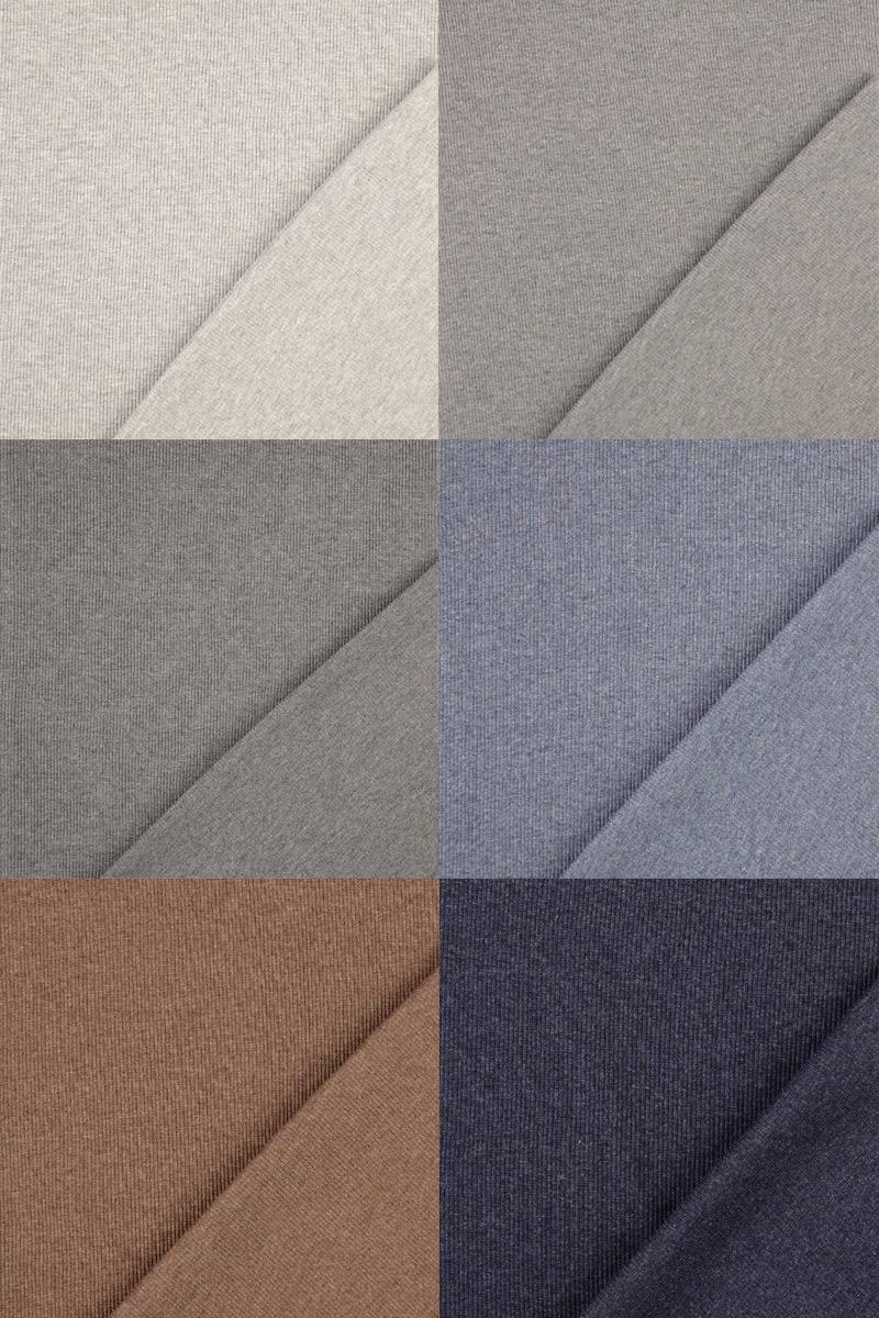 Bündchenstoff Schlauch Uni  - 27cm breit - gerippt