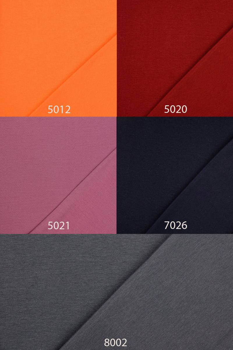 Bündchenstoff Schlauch Uni - 34cm breit