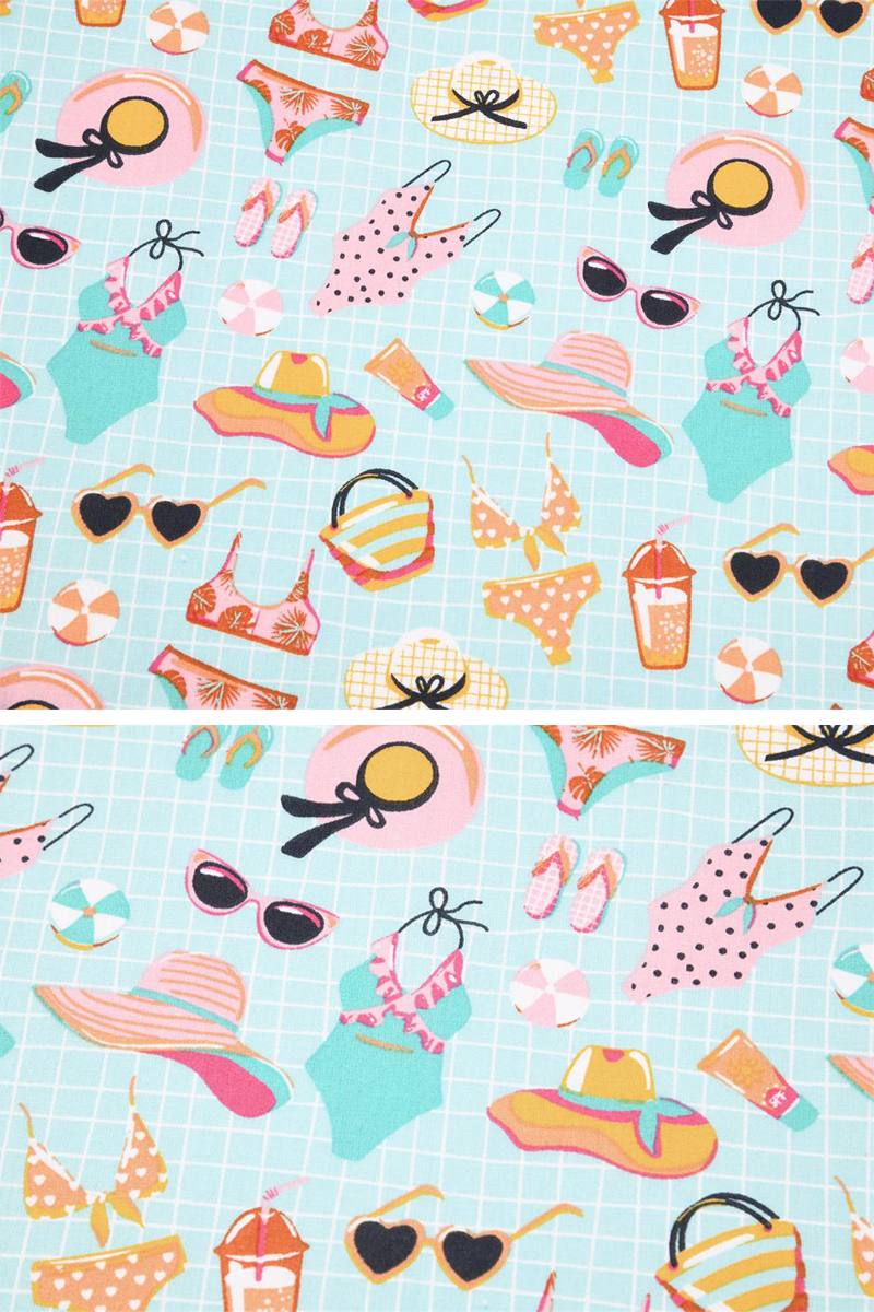 Badefrauen, Acryl- und Teflonbeschichtet, 165 g/m2