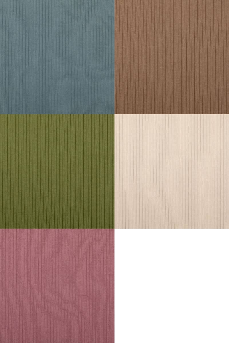 Baumwoll Ripp-Jersey, 200 g/m2