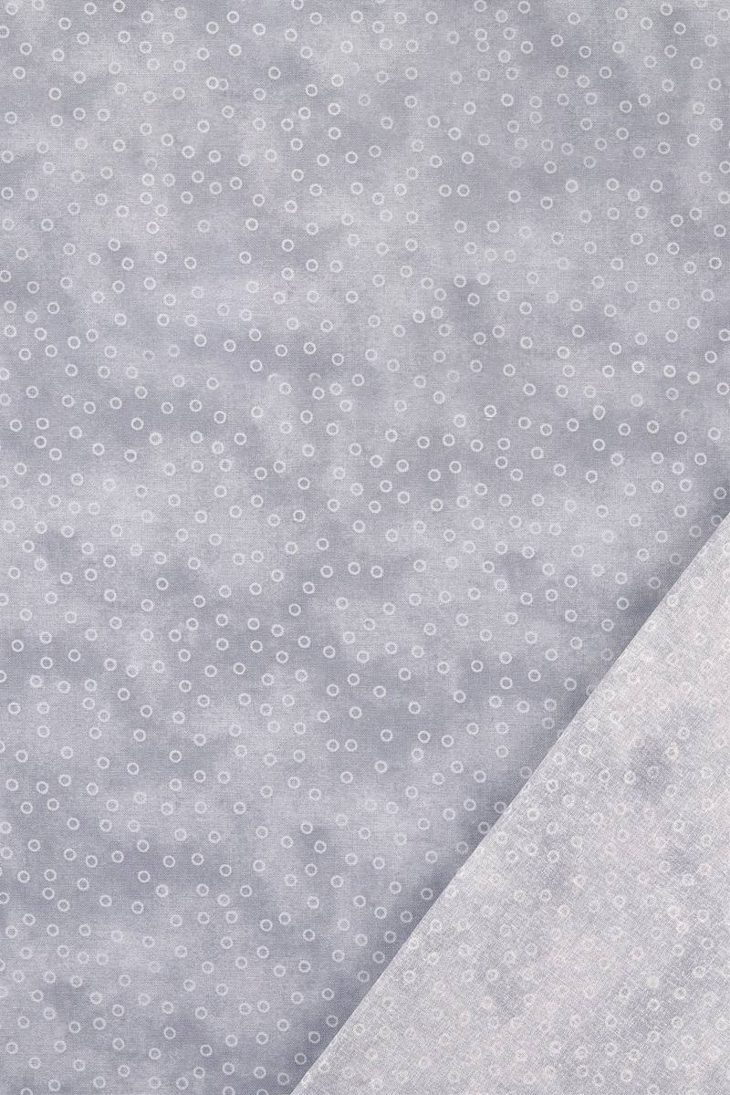 Baumwollstoff mit Kreisen - 150 g/m2