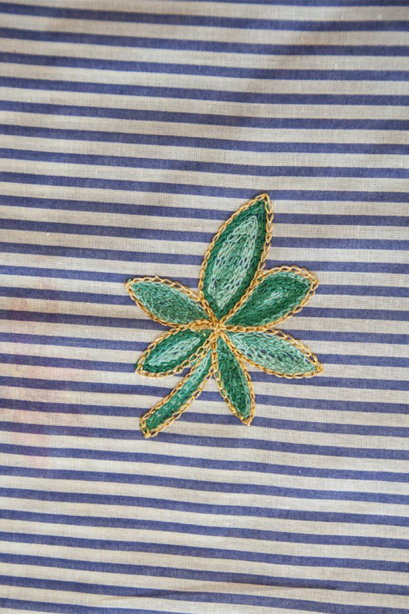 Blossom Stripes, 100% Baumwolle