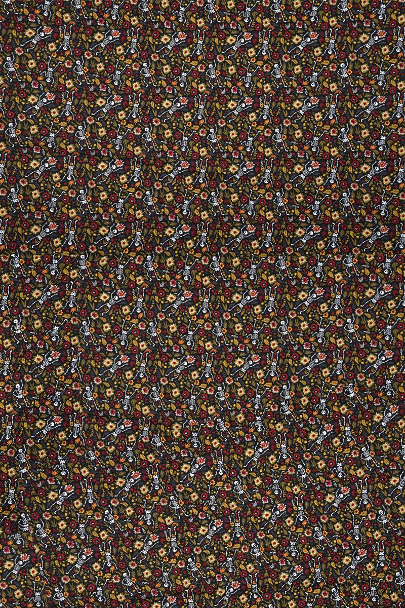 Dancing Skeletons - 100% Baumwolle - Spezialangebot