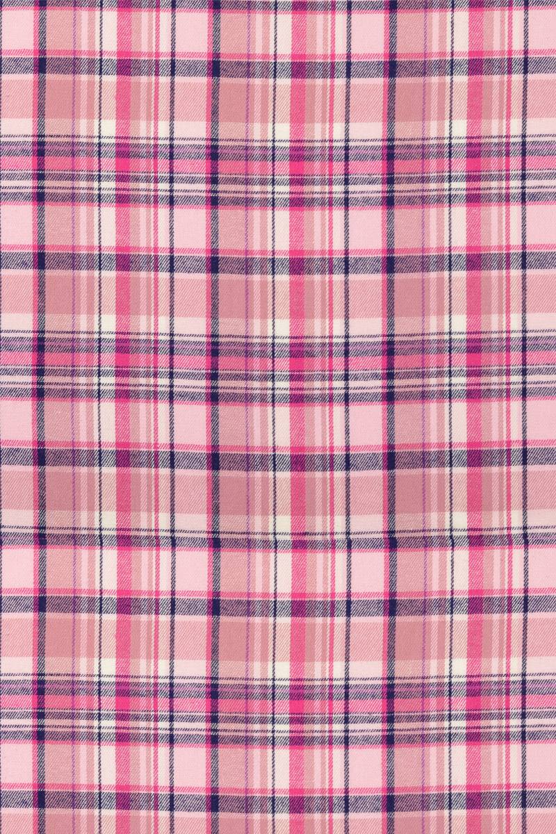 Flanell Baumwoll 'Rosékaro' - 145 g/m2