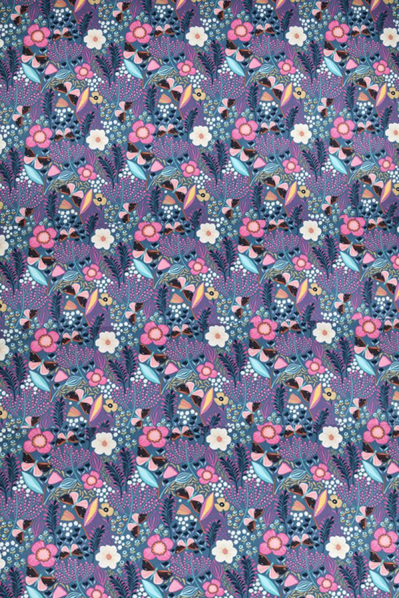 Flowers and Butterflies, Acryl- und Teflonbeschichtet, 180 g/m2