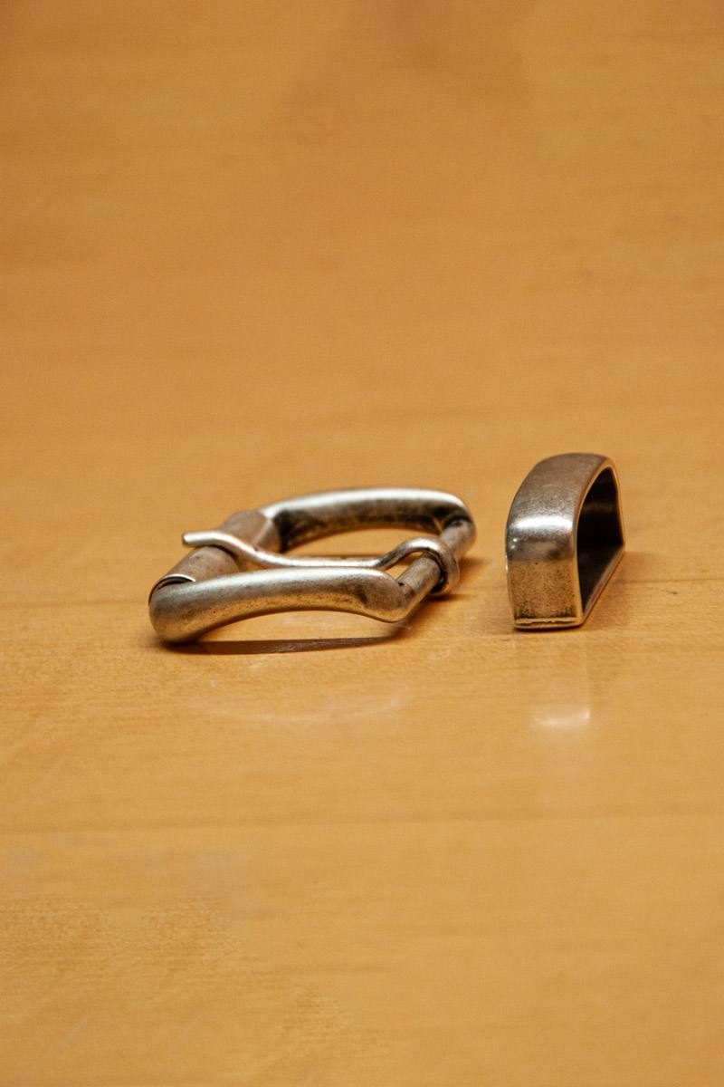 38 mm Gurtschnalle mit Durchzug