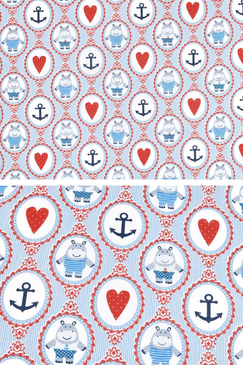 Hippo Freunde - 100% Baumwolle