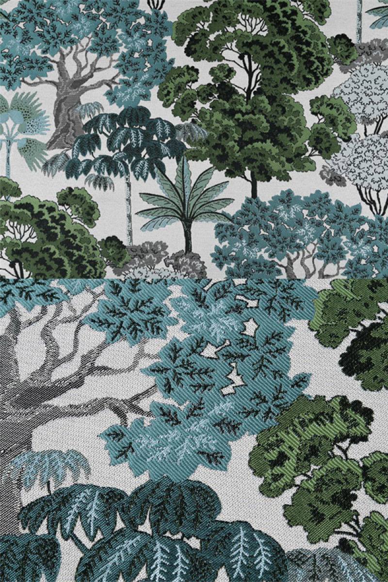 Jacquard 'Mystic Forest' - 260 g/m2