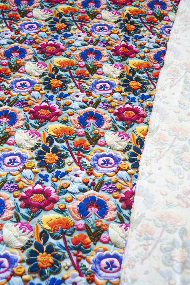 Jersey Viskose '3D Flowers' - 200 g/m2