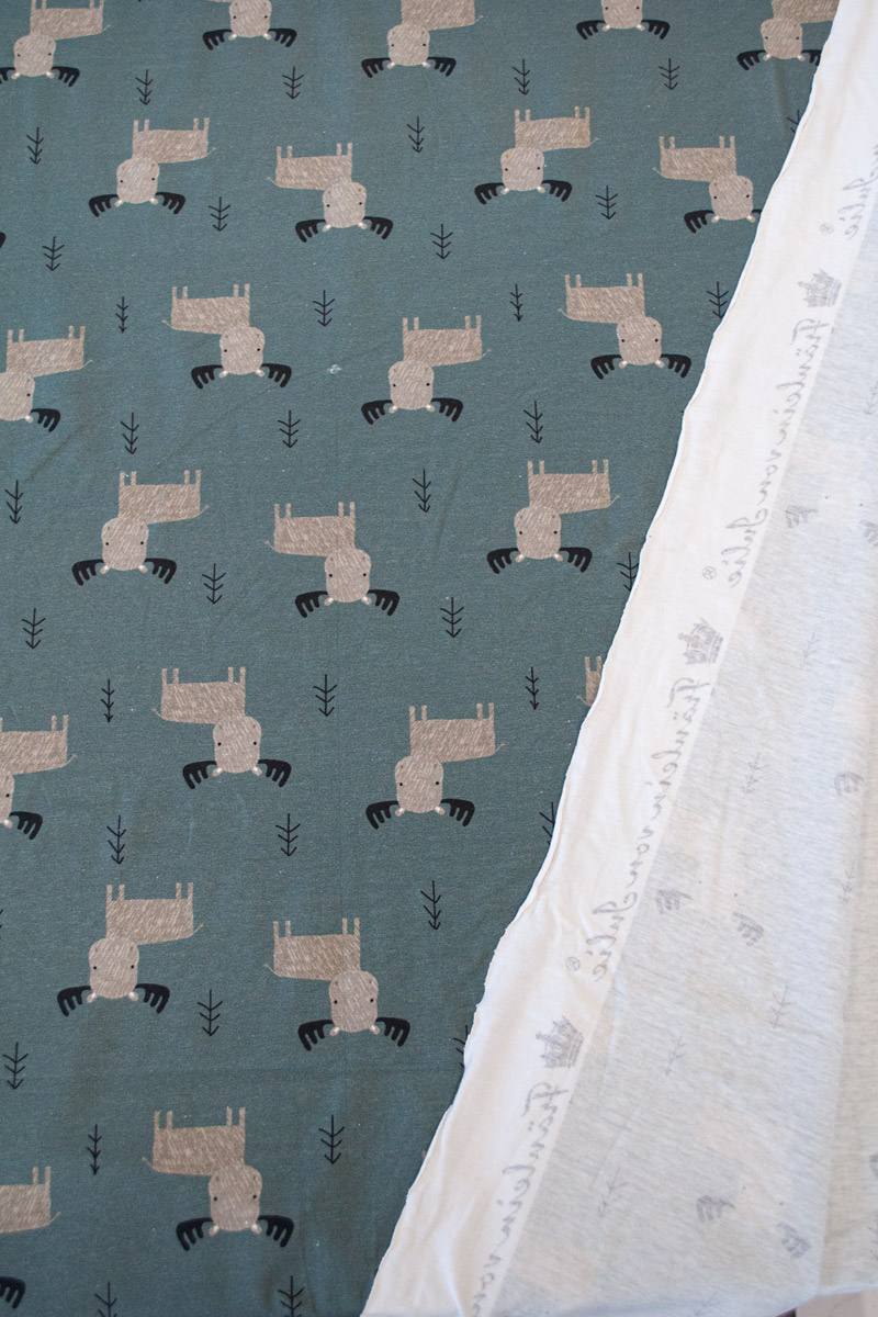 Jersey Baumwolle 'Elch' - von Fräulein von Julie