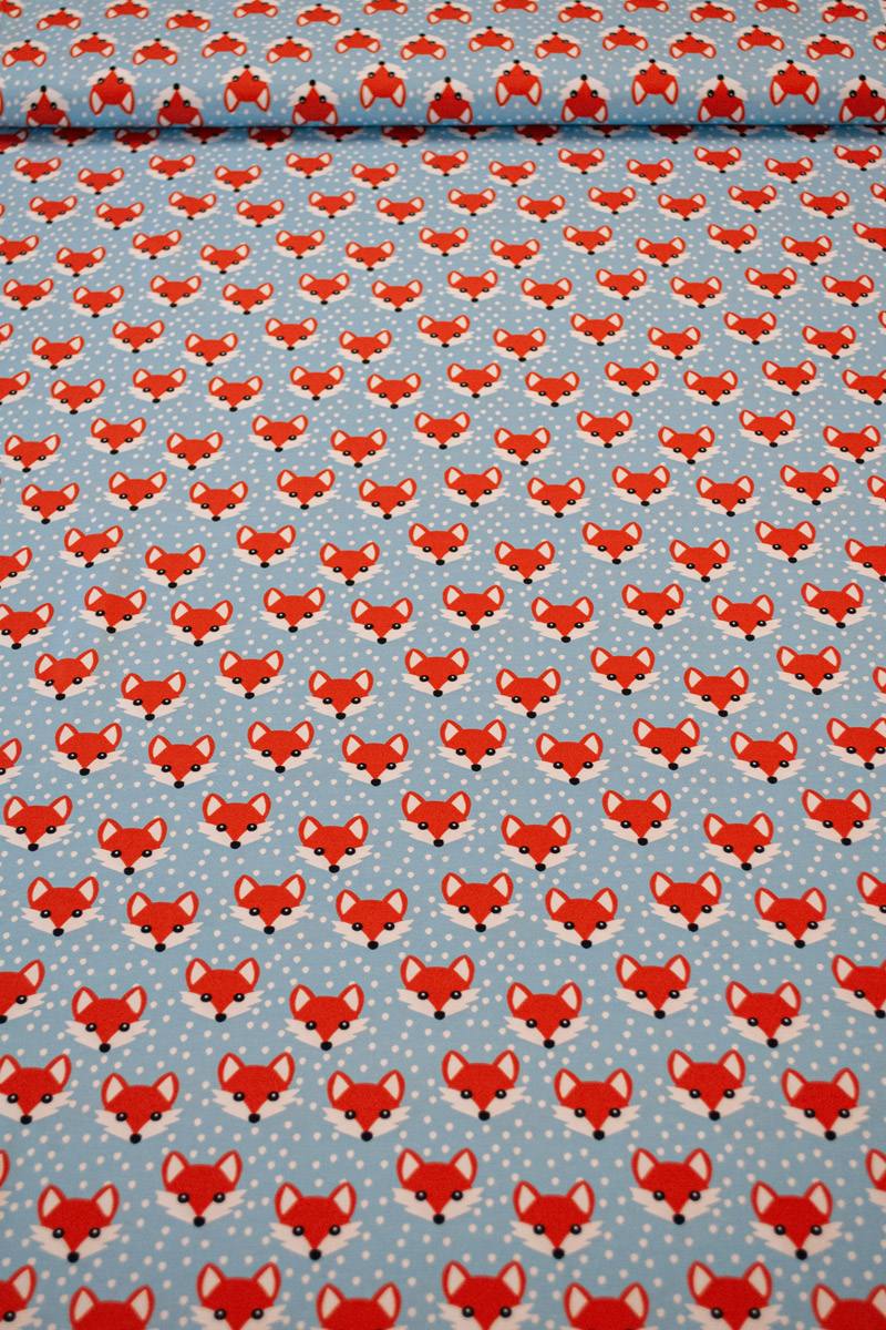 Jersey Baumwolle 'Fuchs' - von Fräulein von Julie