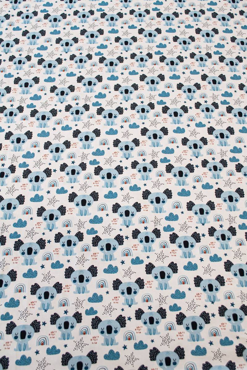 Jersey Baumwolle 'Koala' - von Fräulein von Julie