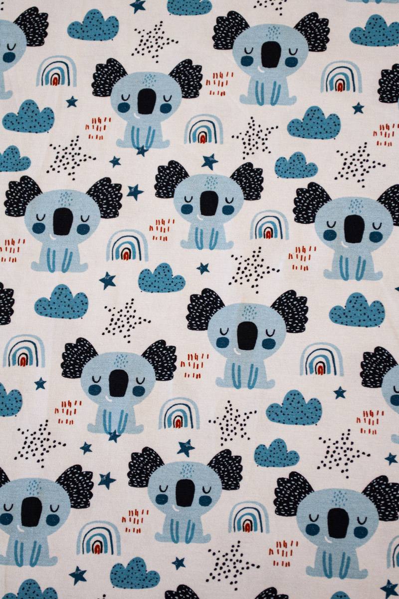 Jersey Baumwolle 'Koala' - von Fräulein von Julie