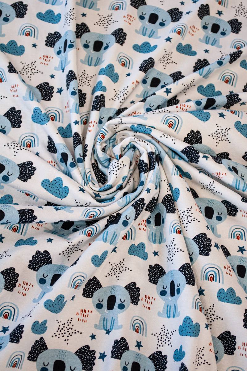 Jersey Baumwolle 'Koala' - von Fräulein von Julie