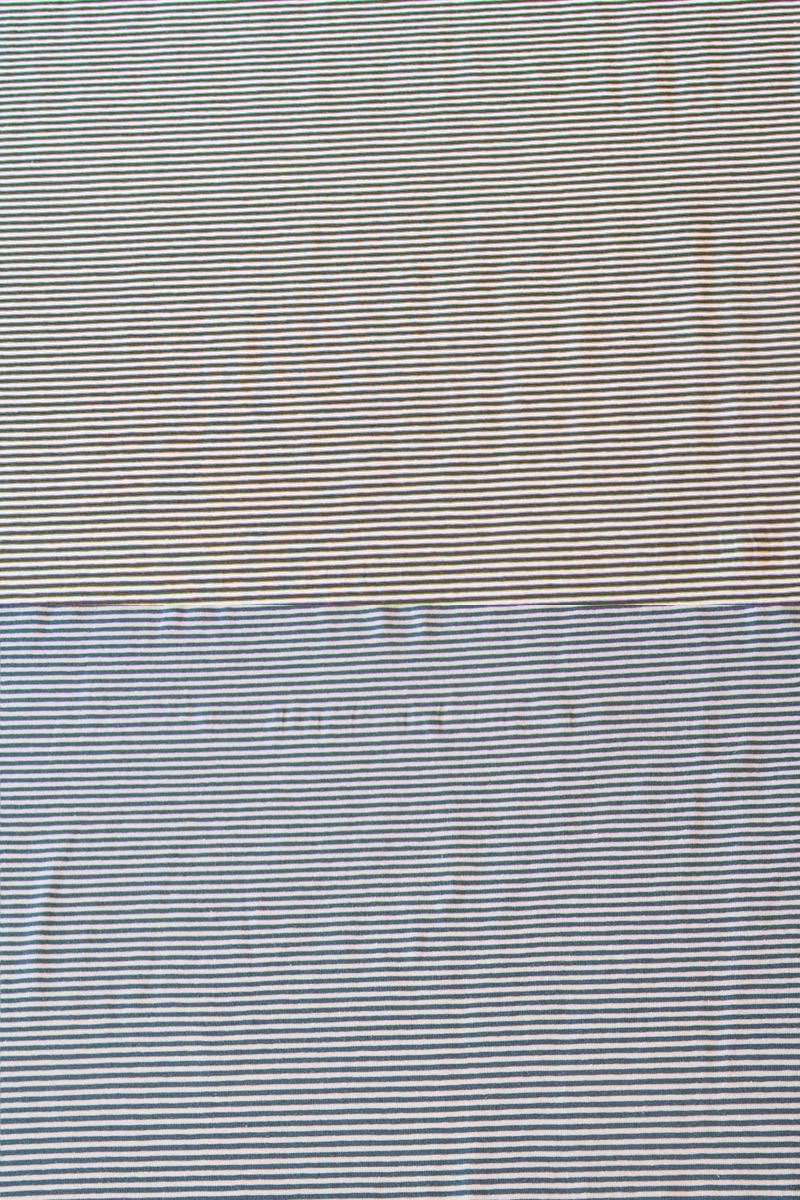Jersey Baumwolle Streifen - 200 g/m2