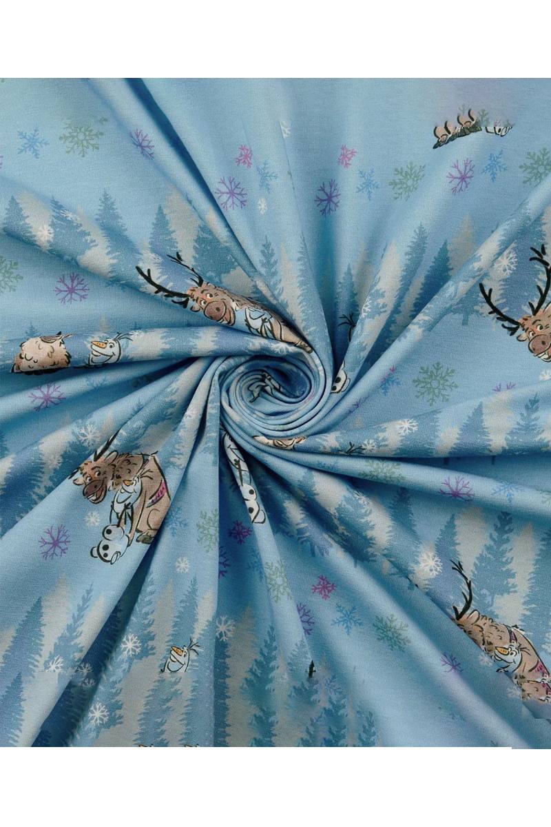 Jersey mit Kindermuster - 'Frozen'