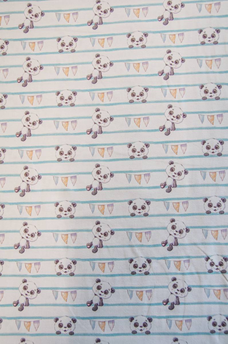 Jersey mit Kindermuster - 'Panda'