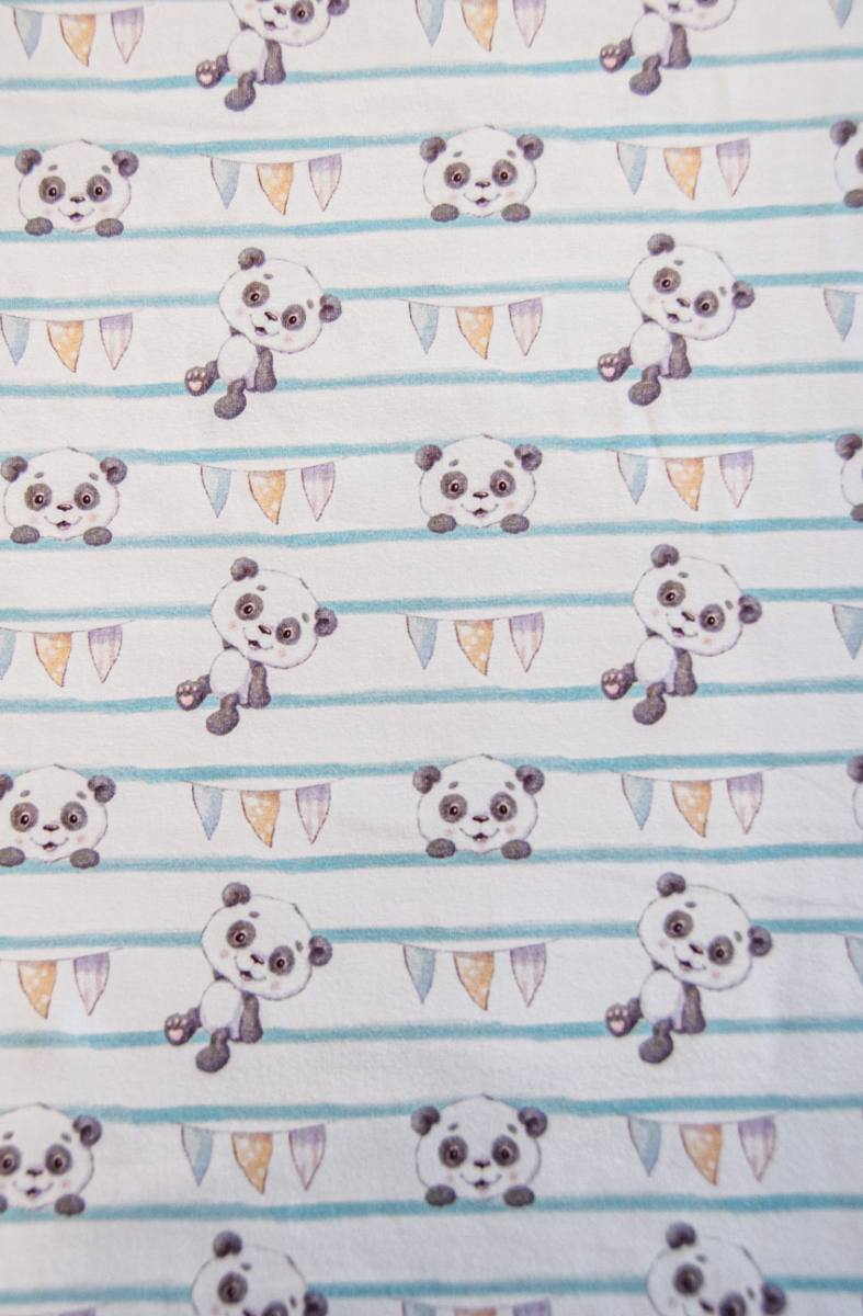 Jersey mit Kindermuster - 'Panda'