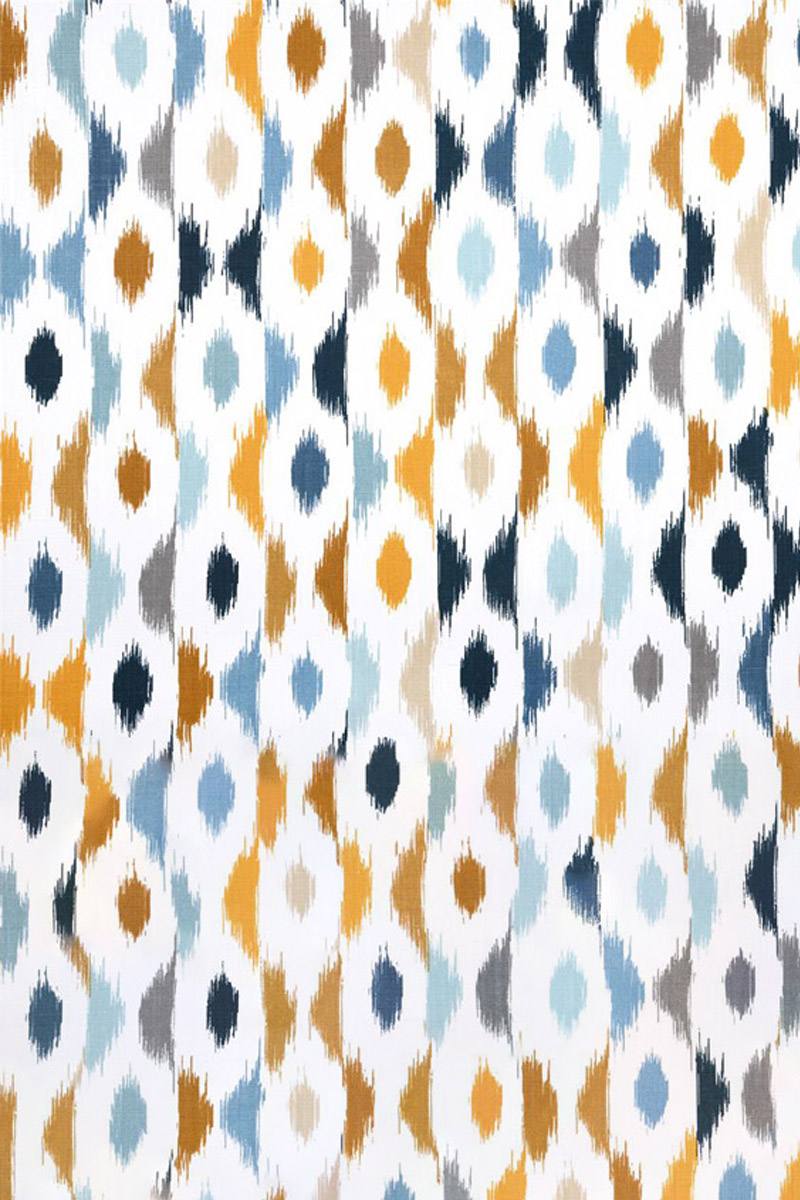 Modernes Ikat-Muster- 100% Baumwolle - Spezialangebot