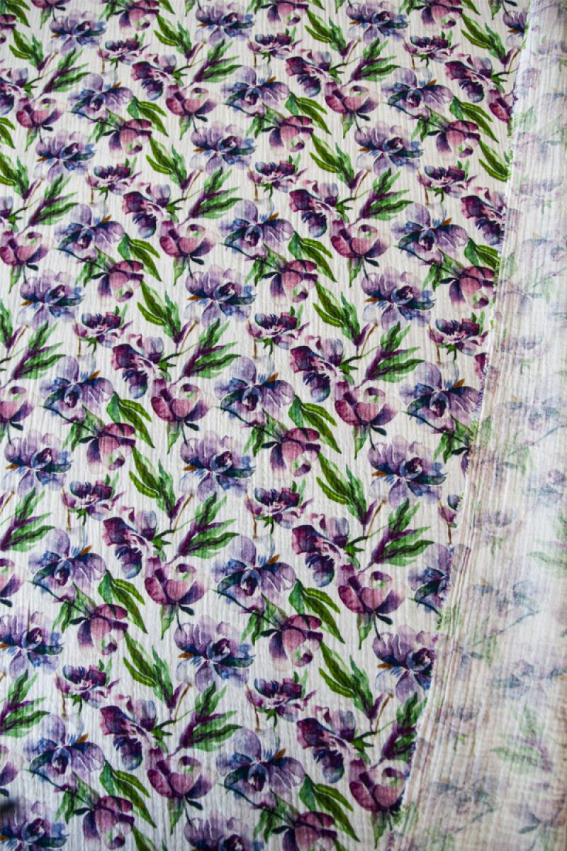 Musselinstoff 'Flora' - 130 g/m2