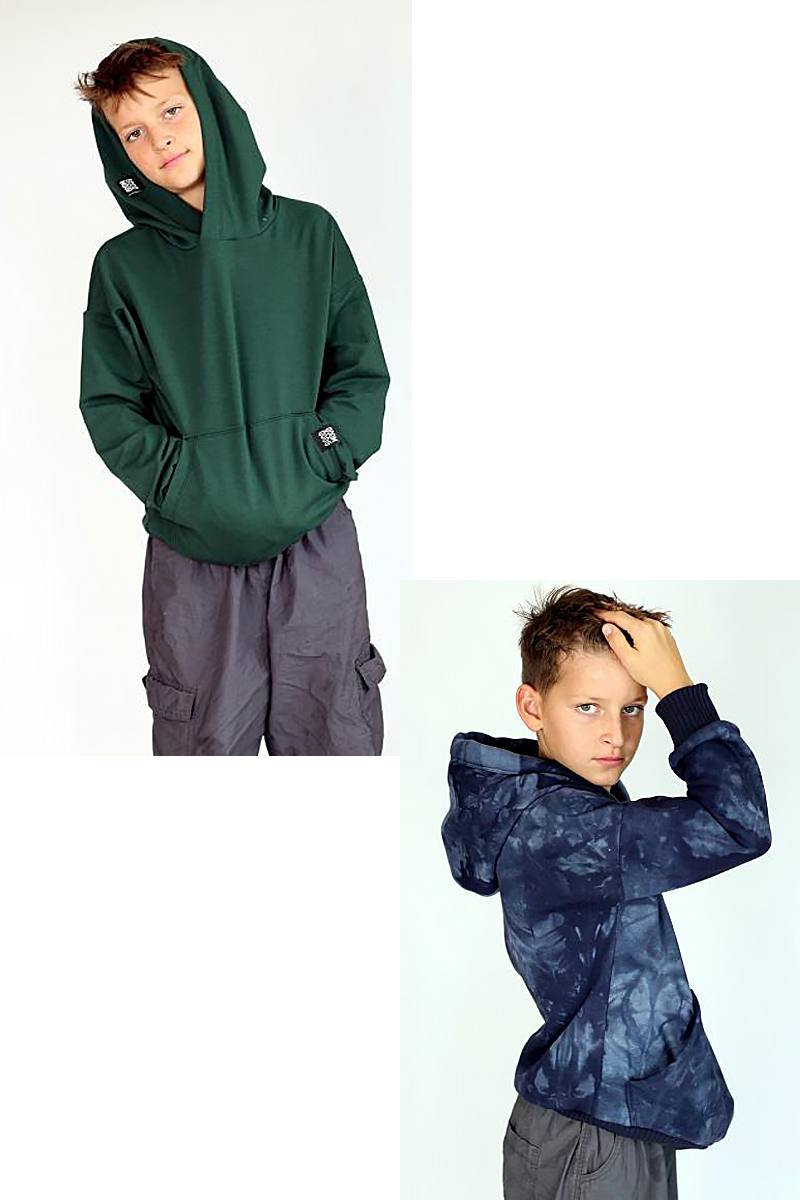 Papierschnittmuster Oversize-Hoodie - von AnniNanni