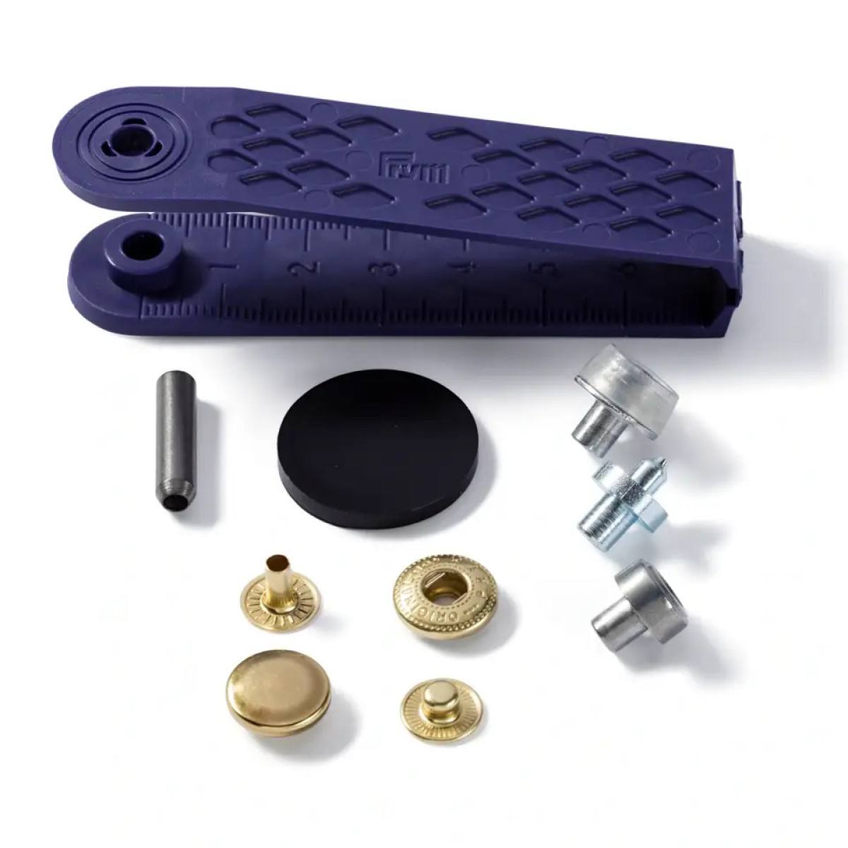 Prym Nähfrei-Druckknopf Anorak, 12mm, goldfarbig