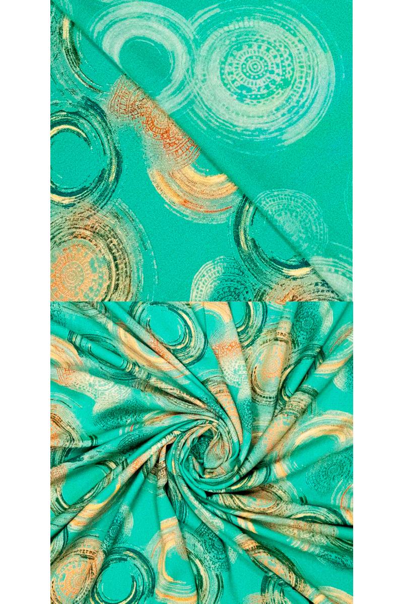 Satin Viskose, Circle Art