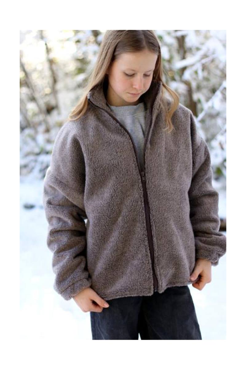 Schnittmuster Kuscheljacke für Kinder und Erwachsene - Anninanni