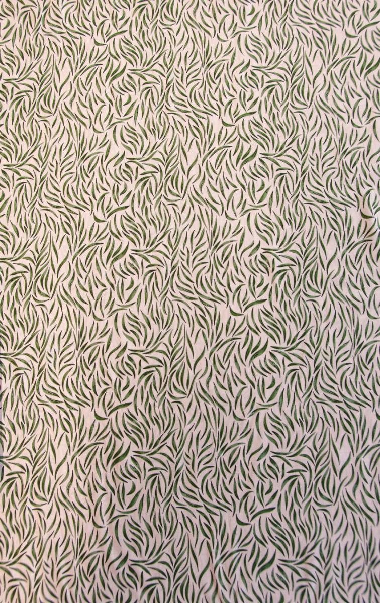 Pink Leaves, 100% Viskose