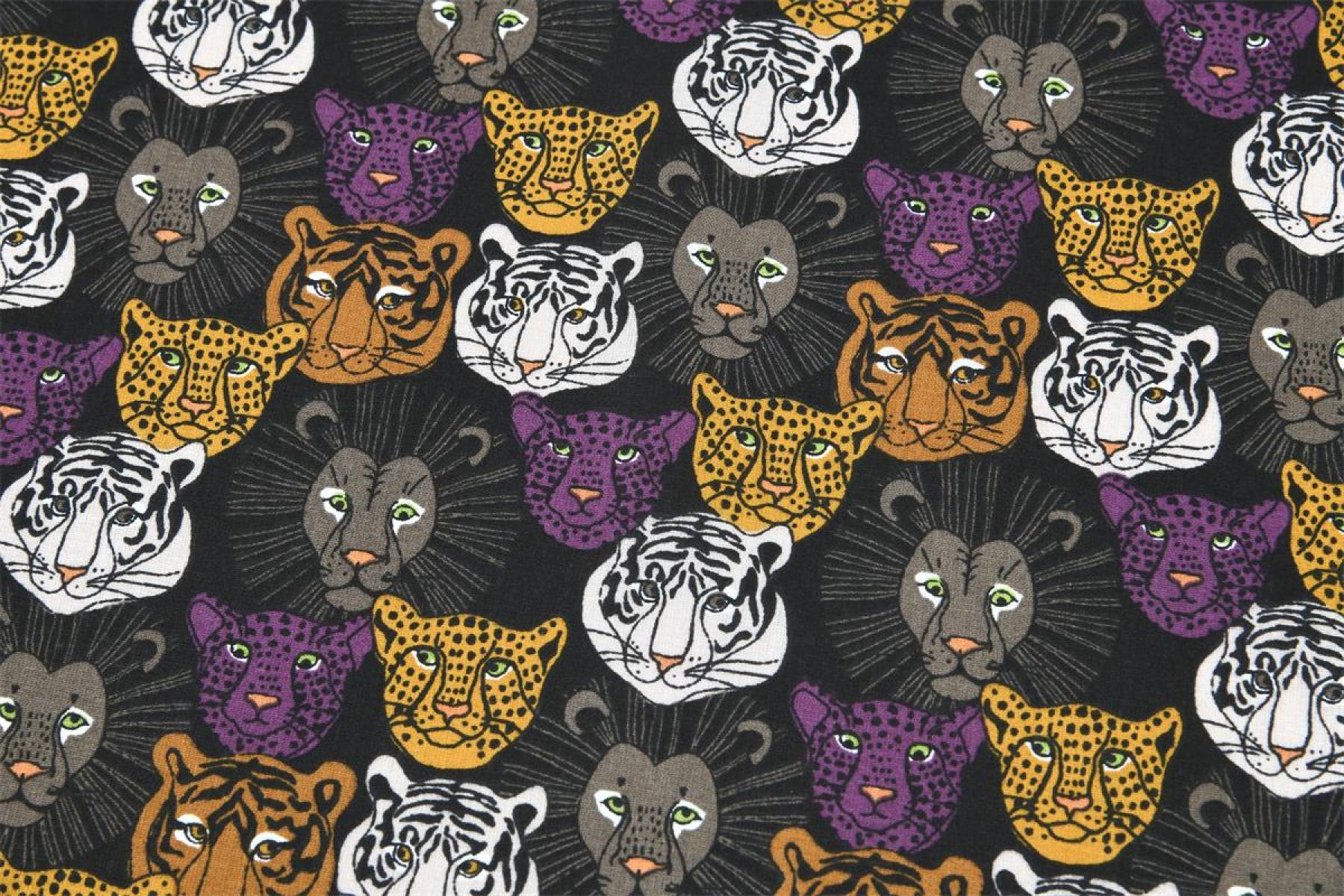Wildkatzen Acryl- und Teflonbeschichtet, 180 g/m2